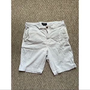 American Eagle Kaki Chino Classic Fit Shorts Advanced Stretch
